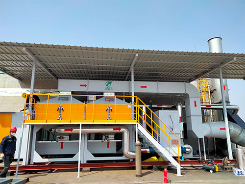 新鄉(xiāng)格林廢氣凈化項(xiàng)目